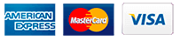 We accept Cash, Check, & Credit Cards (Visa, Mastercard, American Express